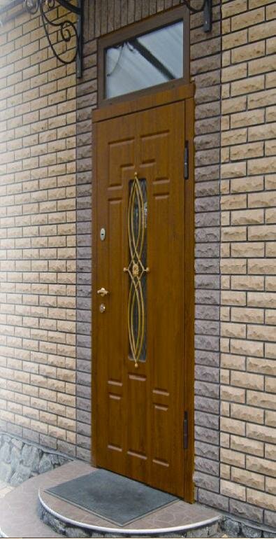 входная металлическая дверь для дома Стандарт Vinorit в интерьере