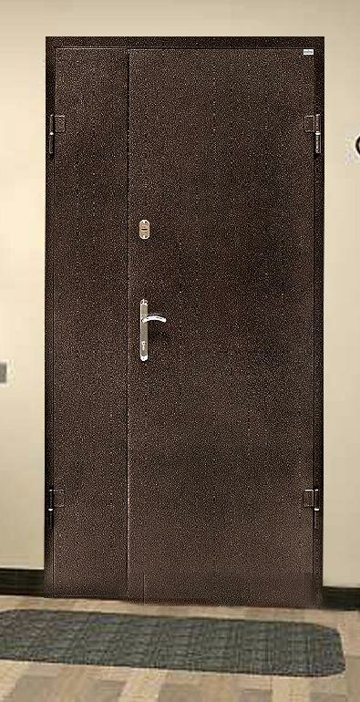 входная металлическая дверь Классик в интерьере квартиры